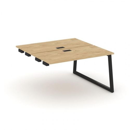 Style Project Стол-приставка к опор. элем. SN-5T1.DPRS-023 Акация Лорка/Металл Антрацит/Заглушка Пла