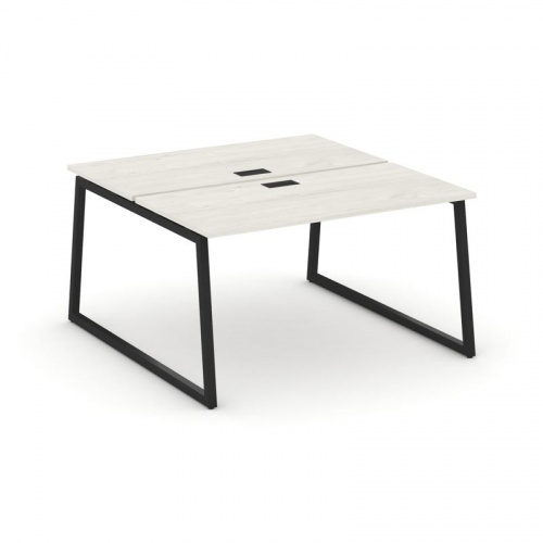 Style Project Рабочая станция 2-х сторон. SN-4T1.DRS-012 Акация Лорка/Металл Антрацит/Заглушка Пласт фото 8