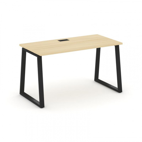 Style Project Стол письменный SN-6T1.SP-005 Акация Лорка/Металл Антрацит/Заглушка Пластик Черный 178 фото 9