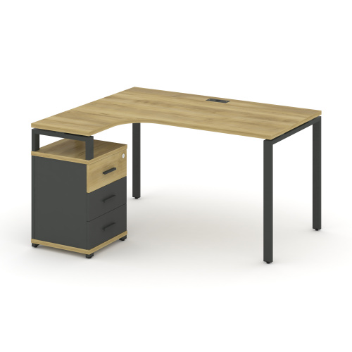 Стол эргономичный с опорной тумбой Concept CN.SA-307(L) Стол эргономичный с опорной тумбой Concept CN.SA-307(L)