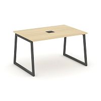 Style Project Стол переговорный SN-4T1.SPRG-001 Акация Лорка/Металл Антрацит/Заглушка Металл Антраци