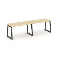 Style Project Рабочая станция 1 сторон. SN-5T1.ORS-024 Акация Лорка/Металл Антрацит/Заглушка Пластик