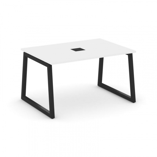 Style Project Стол переговорный SN-5T1.SPRG-003 Акация Лорка/Металл Антрацит/Заглушка Металл Антраци фото 7