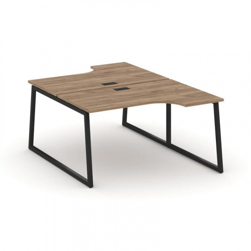 Style Project Рабочая станция эргоном. SN-4T1.DRPA-021 Акация Лорка/Металл Антрацит/Заглушка Пластик фото 5