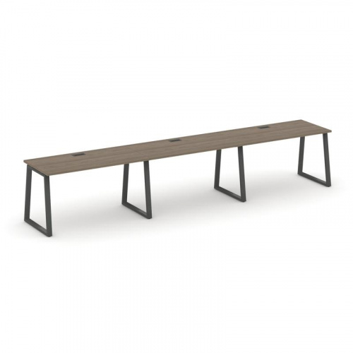 Style Project Рабочая станция 1 сторон. SN-6T1.ORS-033 Акация Лорка/Металл Антрацит/Заглушка Пластик фото 25