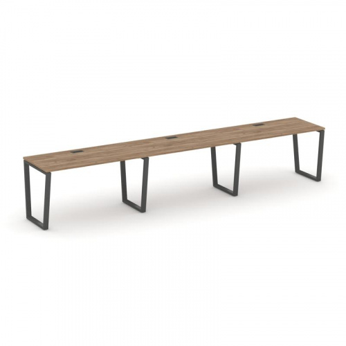 Style Project Рабочая станция 1 сторон. SN-6T2.ORS-051 Акация Лорка/Металл Антрацит/Заглушка Пластик фото 23