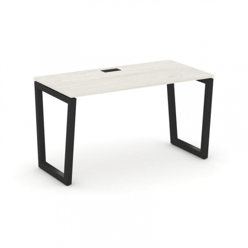 Style Project Стол письменный SN-5T2.SP-021 Акация Лорка/Металл Антрацит/Заглушка Пластик Черный 980 фото 4