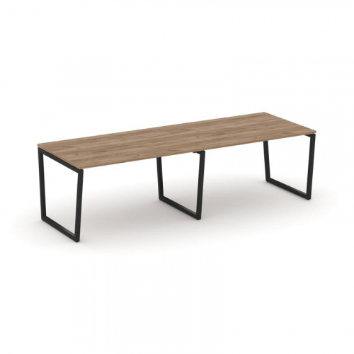 Style Project Стол переговорный SN-4T2.SPRG-012.3 Акация Лорка/Металл Антрацит 2360*980*750 фото 8 Style Project Стол переговорный SN-4T2.SPRG-012.3 Акация Лорка/Металл Антрацит 2360*980*750 фото 8