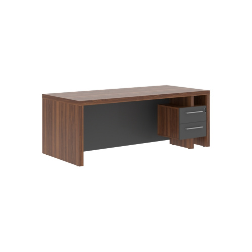Стол руководителя с тумбой Zenn ZSTD 209H.A (R)