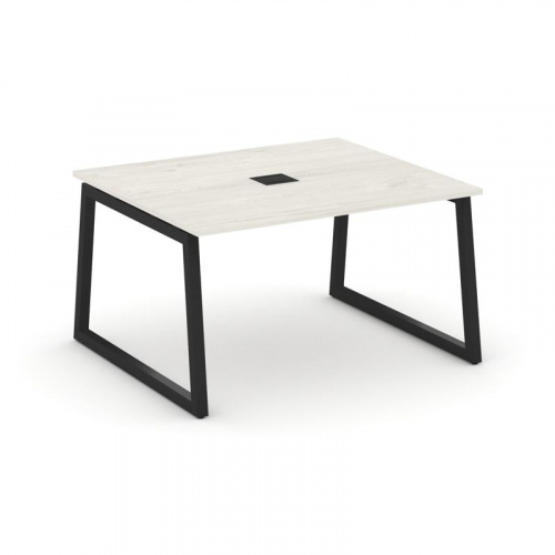 Style Project Стол переговорный SN-5T1.SPRG-033 Акация Лорка/Металл Антрацит/Заглушка Металл Антраци фото 10