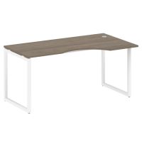 Стол криволинейный правый на О-обр. м/к Metal System Quattro 40БО.СА-1 (R)