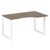 Стол криволинейный правый на О-обр. м/к Metal System Quattro 50БО.СА-2 (R)